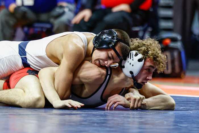 Illinois wrestling championships February 17 2024 Nate Latsch 25994